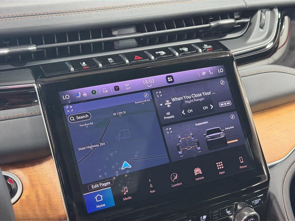2024 Midnight Sky Jeep Grand Cherokee L Summit Reserve w/Pro-Tech & Luxury Pkgs 4X4 SUV