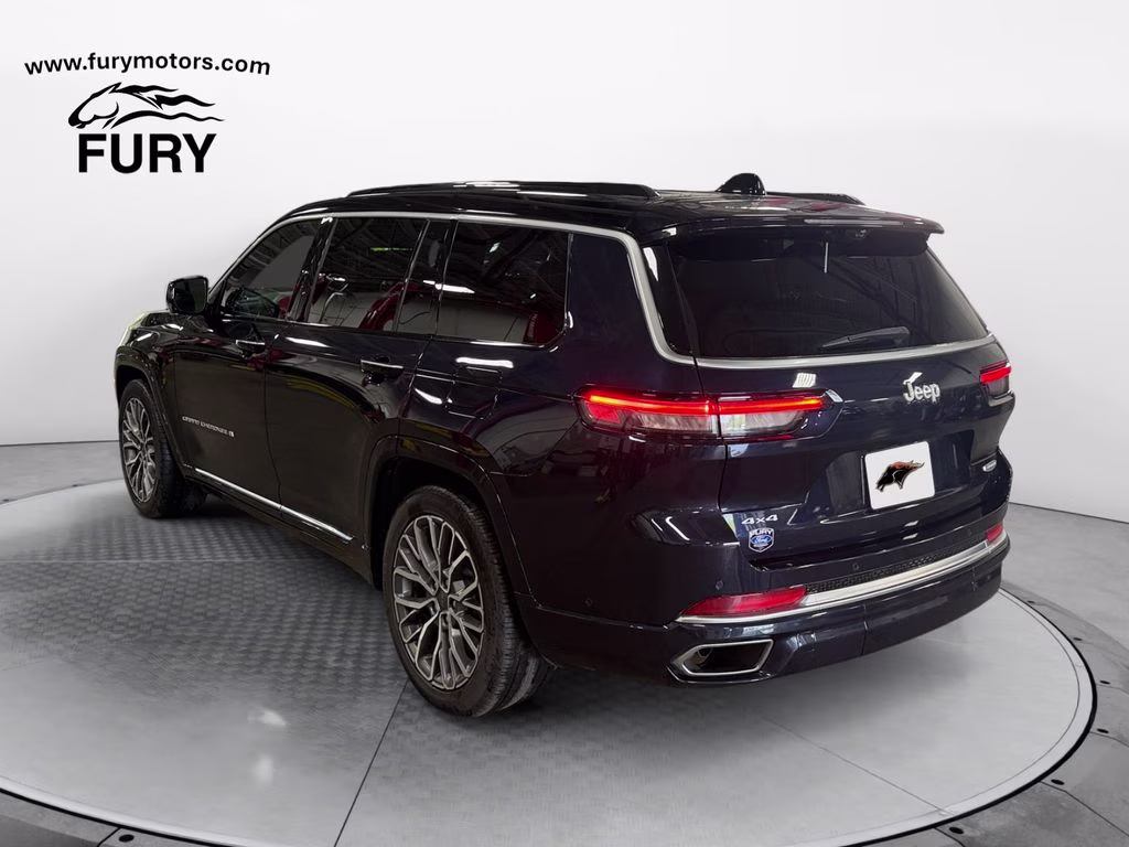 2024 Midnight Sky Jeep Grand Cherokee L Summit Reserve w/Pro-Tech & Luxury Pkgs 4X4 SUV