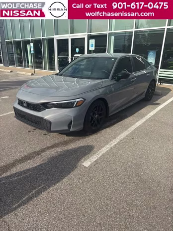 2025 Urban Gray Pearl Honda Civic Sport FWD Sedan