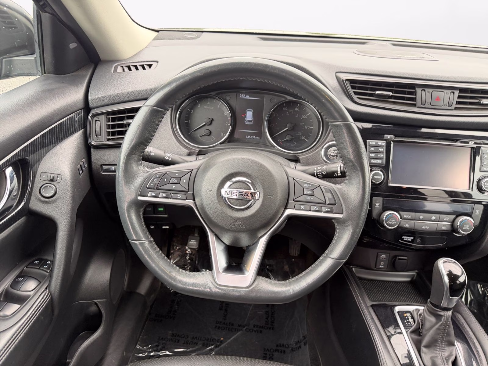 2017 Magnetic Black Nissan Rogue SL AWD SUV