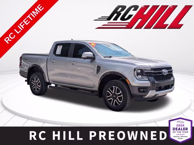 2024 Silver Metallic Ford Ranger Lariat RWD Truck
