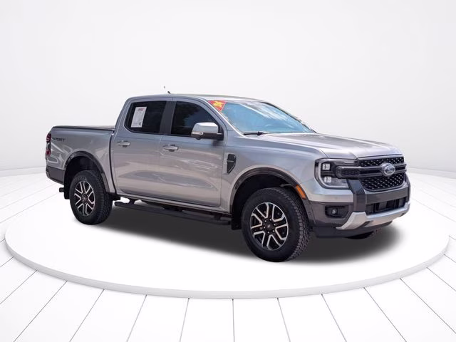 2024 Silver Metallic Ford Ranger Lariat RWD Truck