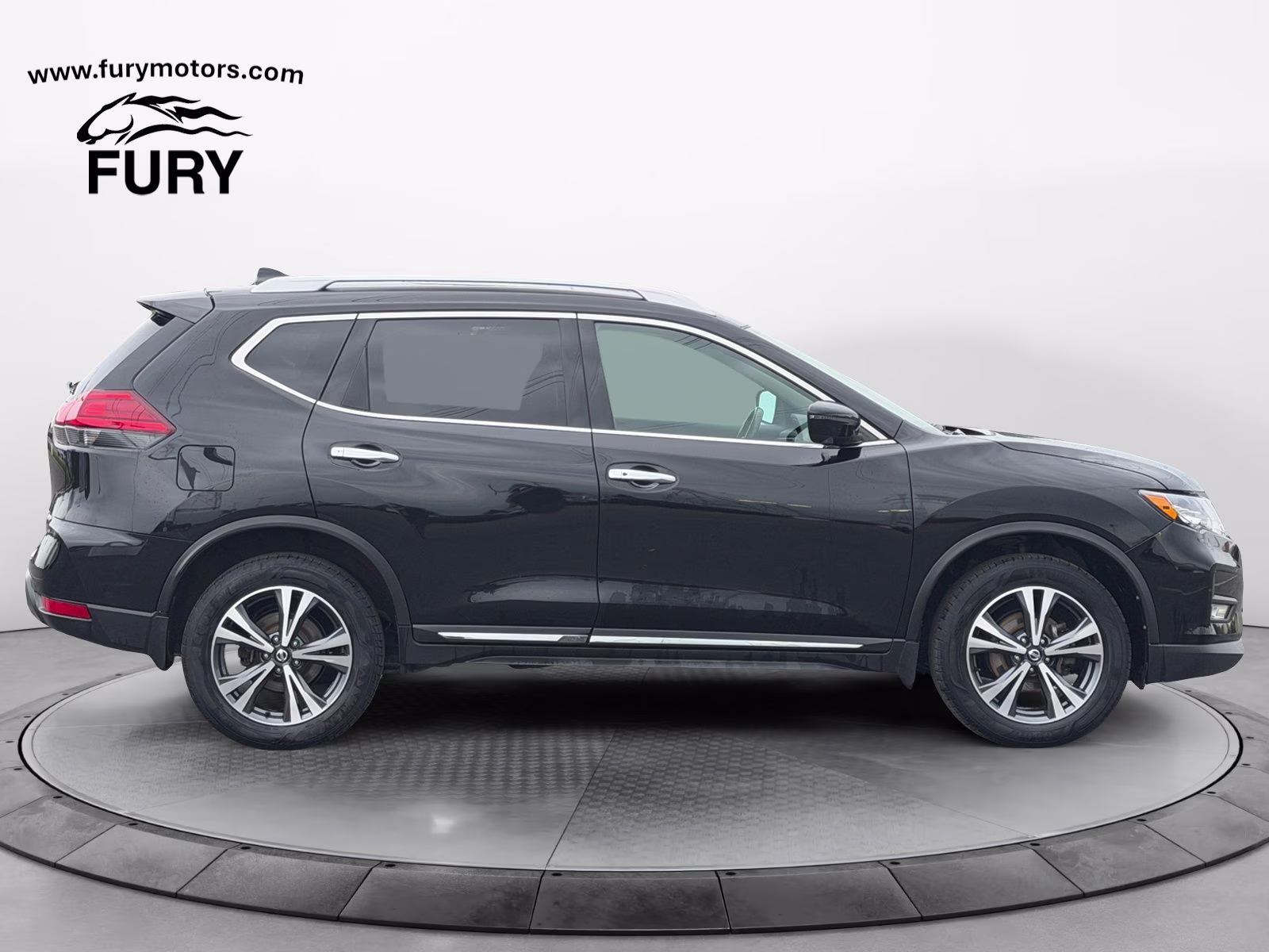 2017 Magnetic Black Nissan Rogue SL AWD SUV