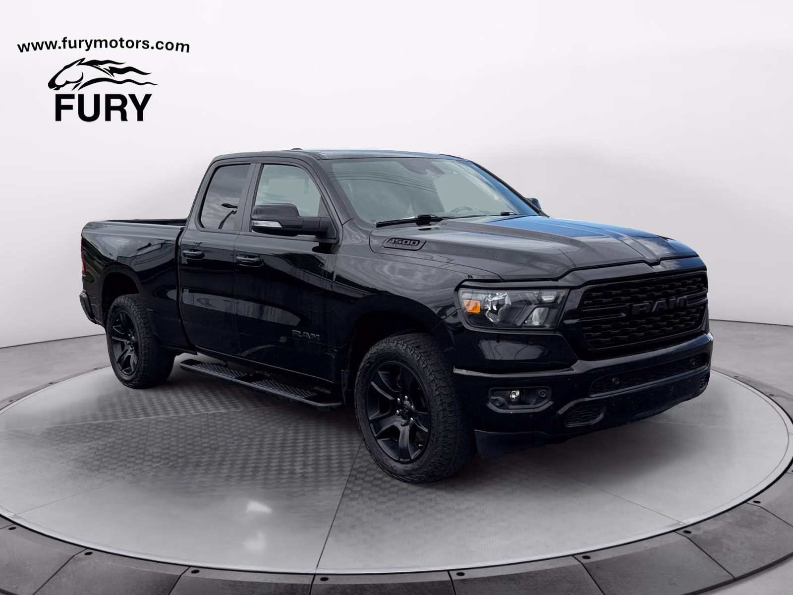 2022 Diamond Black Crystal Pearlcoat Ram 1500 Big Horn/Lone Star 4X4 Truck