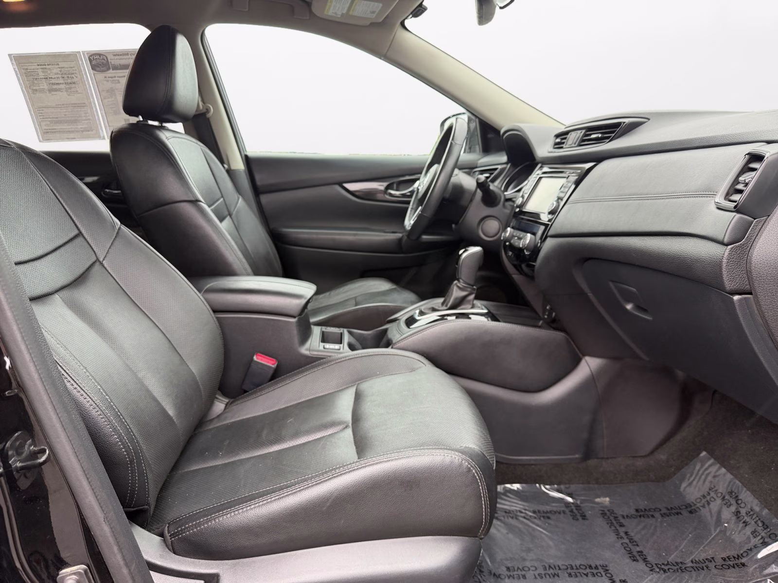 2017 Magnetic Black Nissan Rogue SL AWD SUV