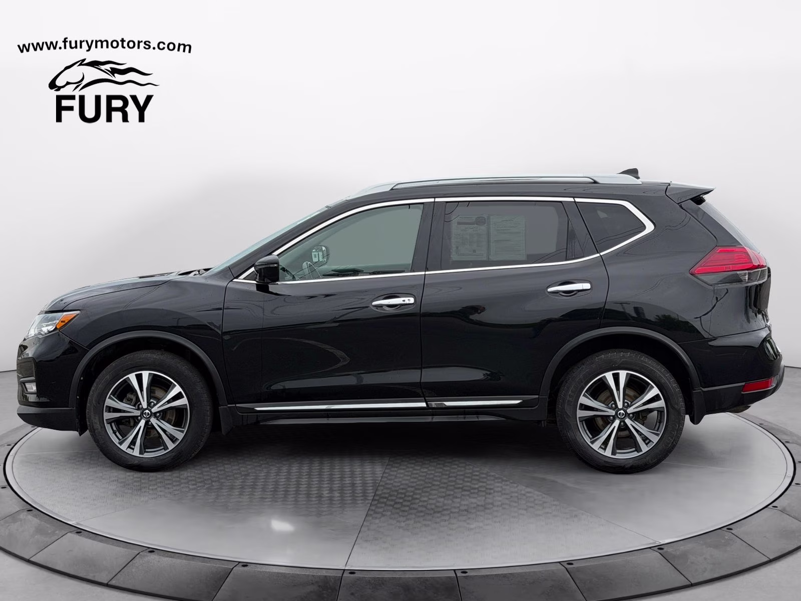 2017 Magnetic Black Nissan Rogue SL AWD SUV