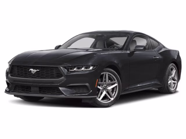 2026 Shadow Black Ford Mustang EcoBoost Premium RWD Coupe