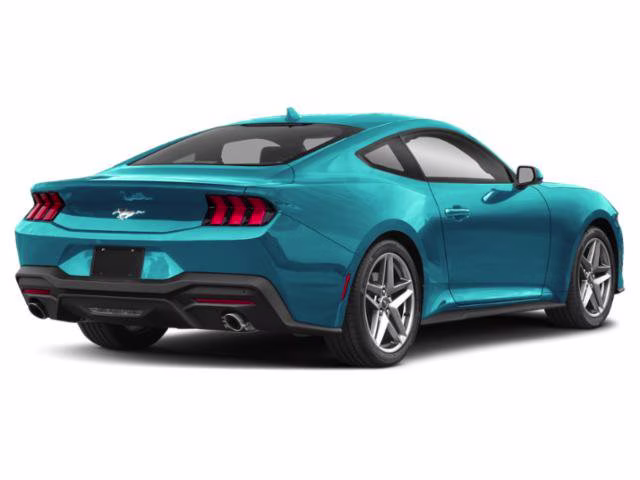 2026 Adriatic Blue Metallic Ford Mustang EcoBoost Premium RWD Coupe