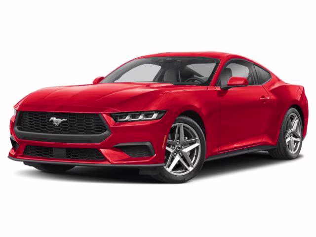 2026 Race Red Ford Mustang EcoBoost RWD Coupe