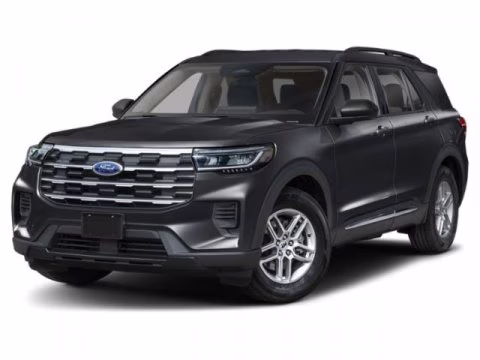 2027 Agate Black Metallic Ford Explorer Active w/200A Pkg RWD SUV