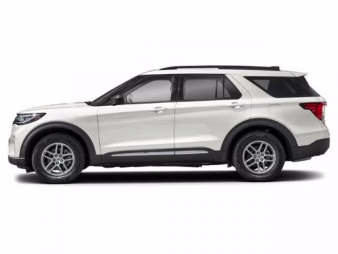 2027 Star White Metallic Tri-Coat Ford Explorer Active w/200A Pkg RWD SUV