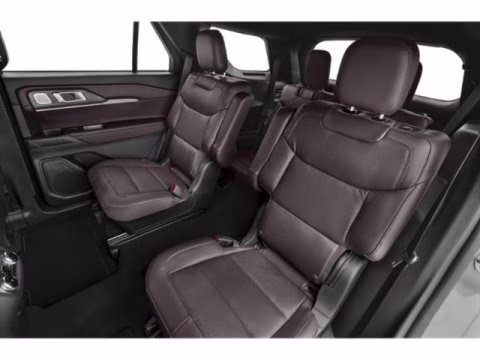 2027 Star White Metallic Tri-Coat Ford Explorer Platinum RWD SUV