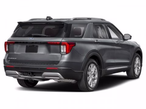 2027 Star White Metallic Tri-Coat Ford Explorer Platinum RWD SUV