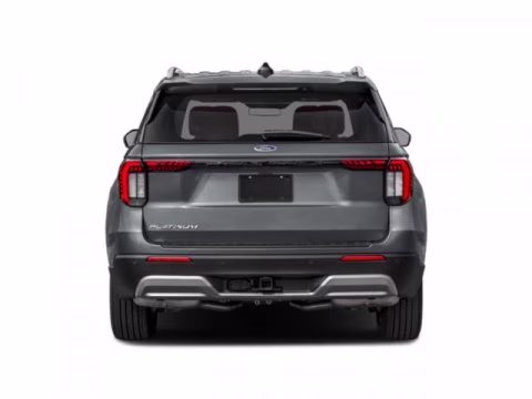2027 Star White Metallic Tri-Coat Ford Explorer Platinum RWD SUV