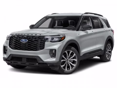 2027 Avalanche Gray Ford Explorer ST-Line RWD SUV