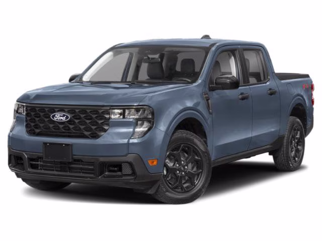 2026 Azure Gray Metallic Tri-Coat Ford Maverick XLT AWD Truck