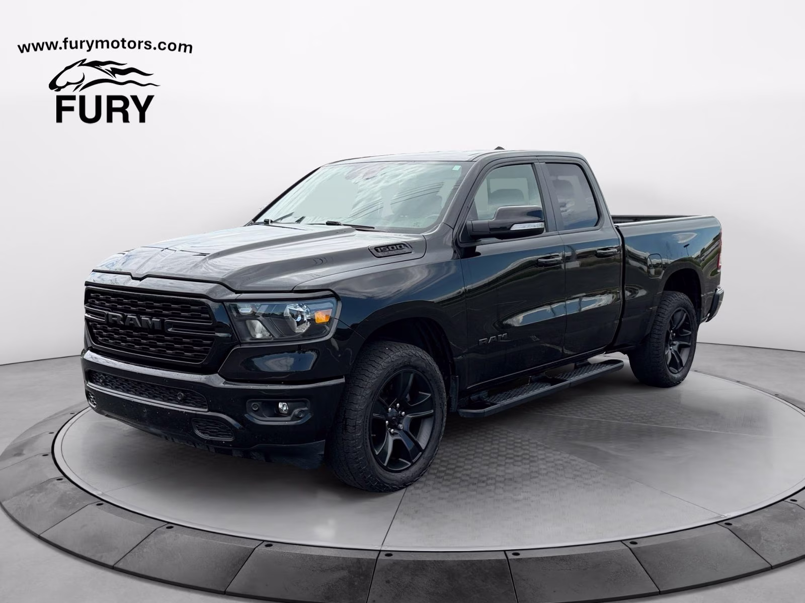 2022 Diamond Black Crystal Pearlcoat Ram 1500 Big Horn/Lone Star 4X4 Truck