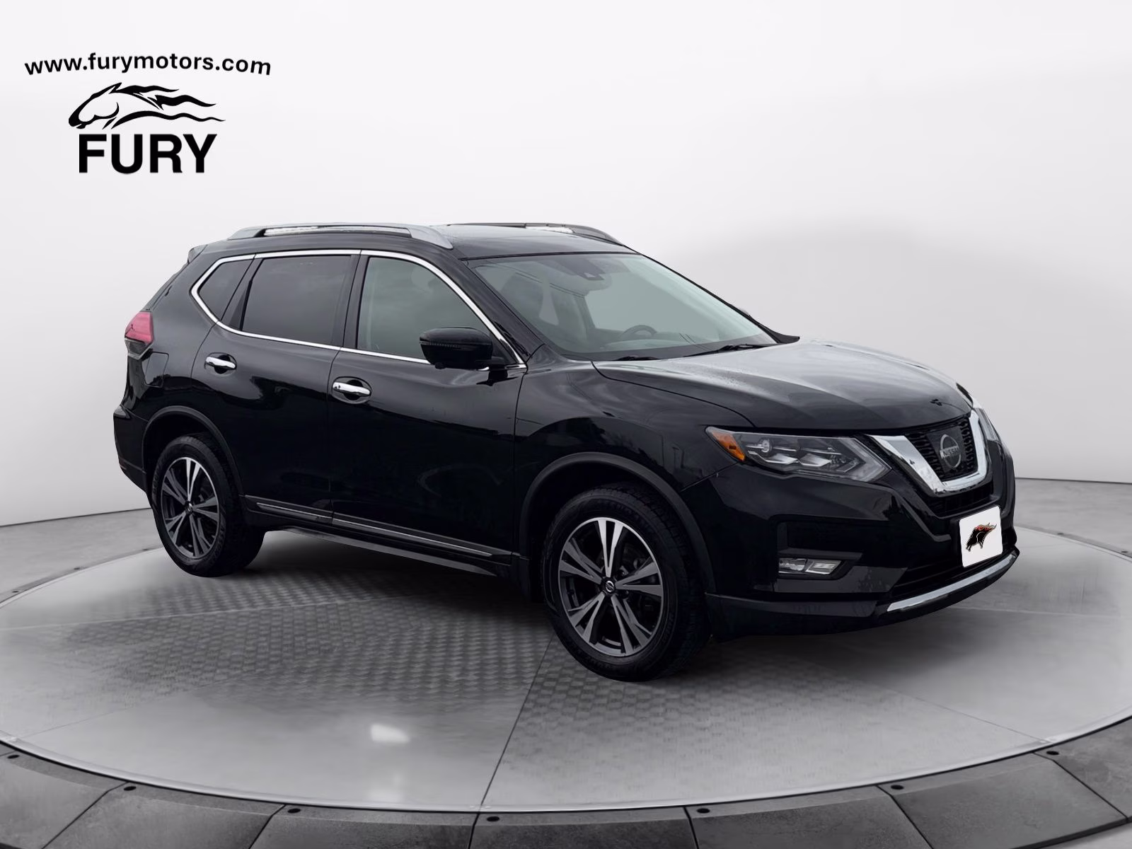 2017 Magnetic Black Nissan Rogue SL AWD SUV