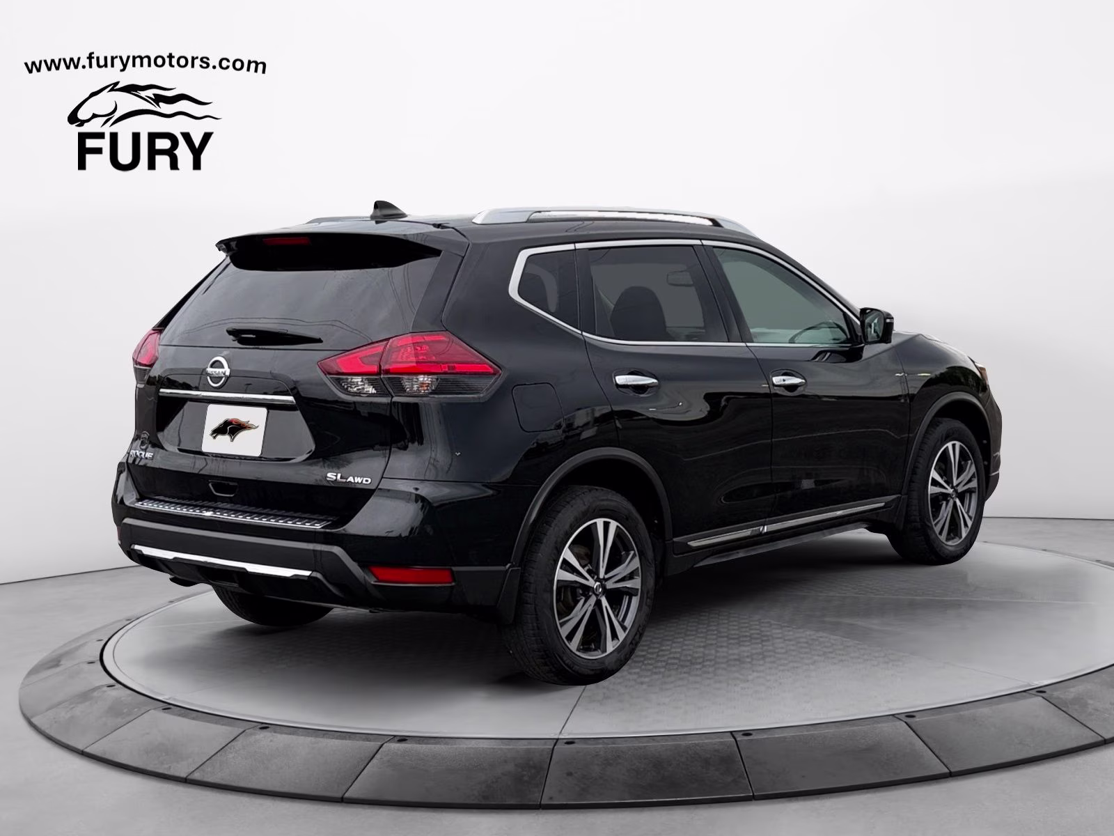 2017 Magnetic Black Nissan Rogue SL AWD SUV