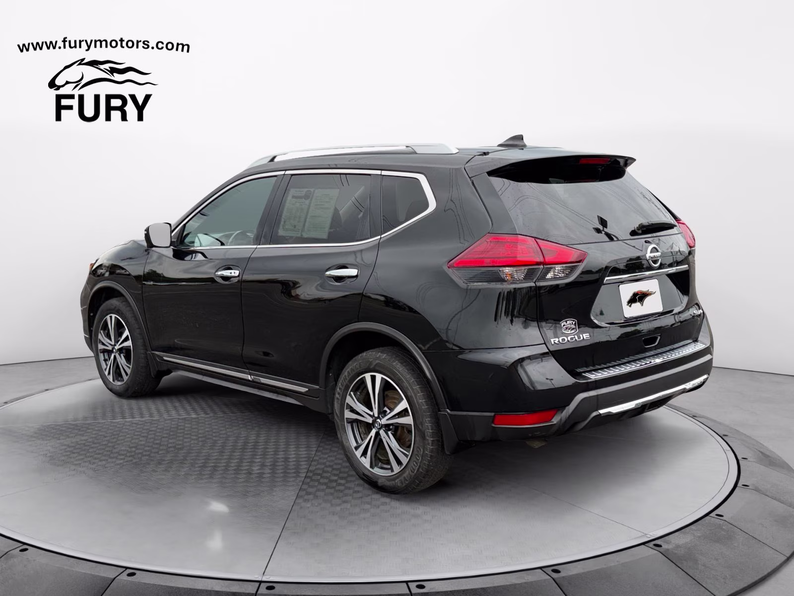 2017 Magnetic Black Nissan Rogue SL AWD SUV