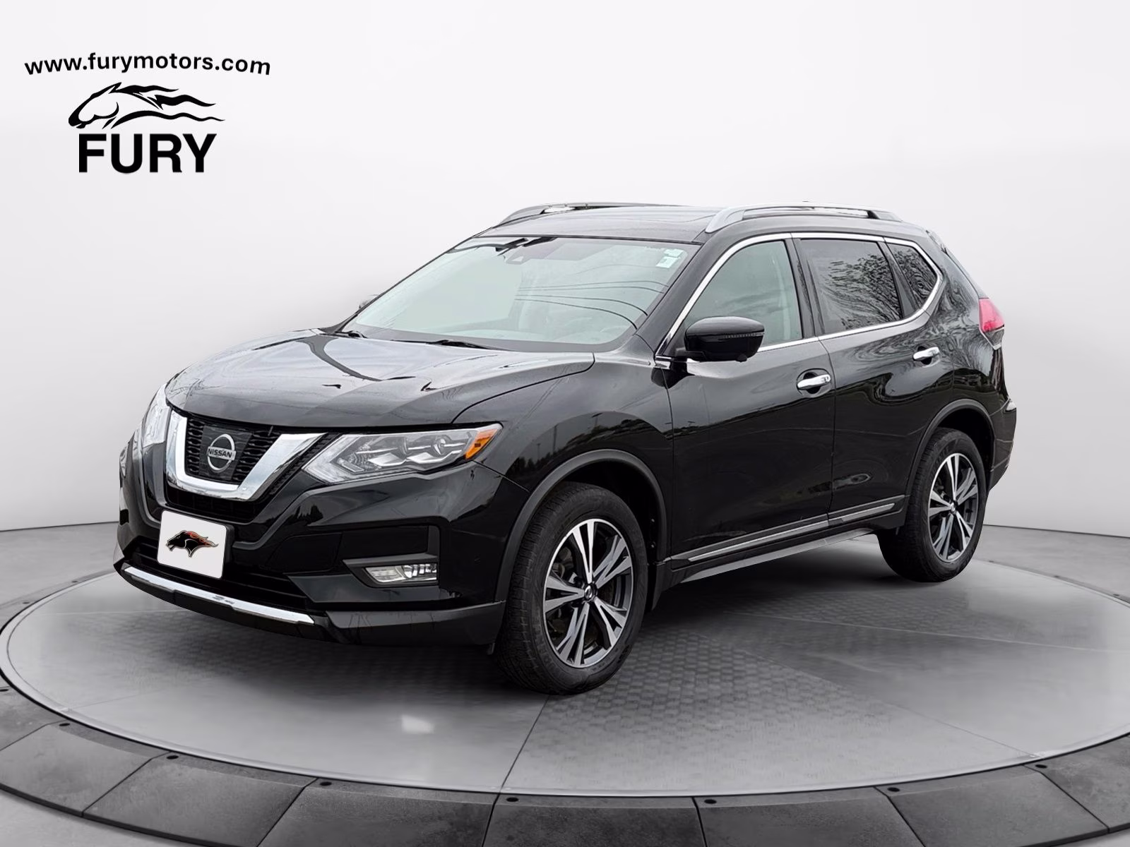 2017 Magnetic Black Nissan Rogue SL AWD SUV