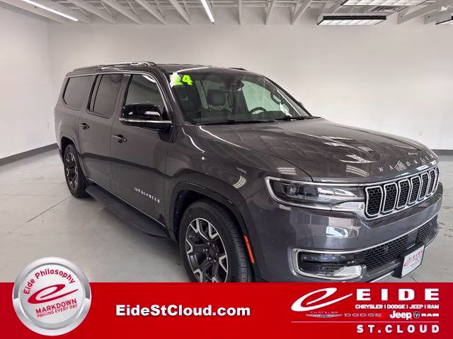 2024 Baltic Gray Metallic Clearcoat Jeep Wagoneer L Series III 4X4 SUV
