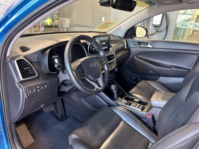 2019 Aqua Blue Hyundai Tucson Ultimate AWD SUV