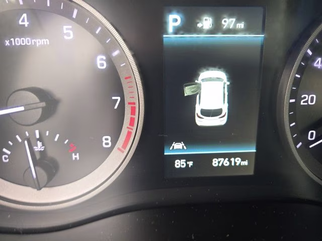 2019 Aqua Blue Hyundai Tucson Ultimate AWD SUV