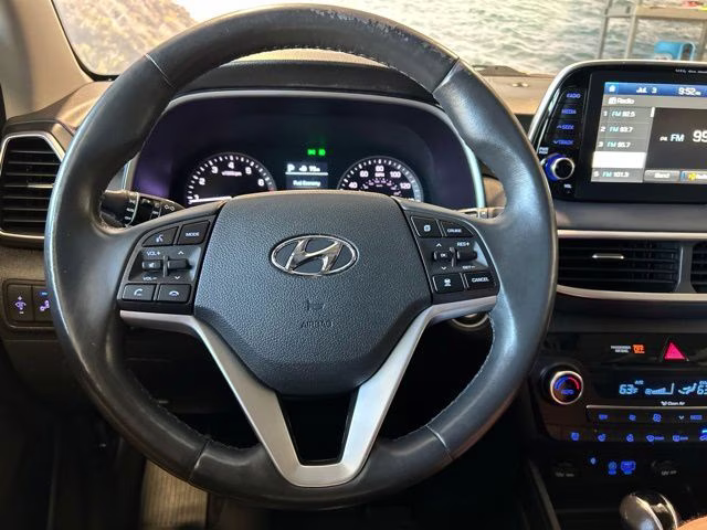 2019 Aqua Blue Hyundai Tucson Ultimate AWD SUV