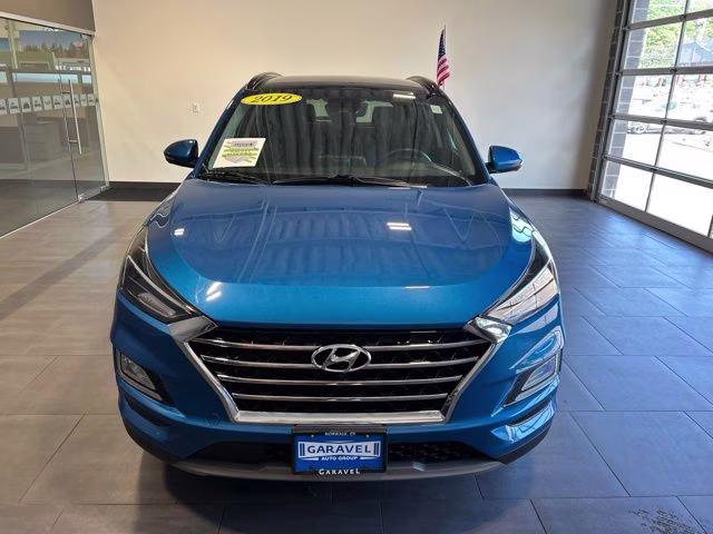 2019 Aqua Blue Hyundai Tucson Ultimate AWD SUV