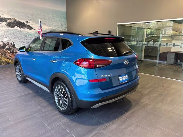 2019 Aqua Blue Hyundai Tucson Ultimate AWD SUV