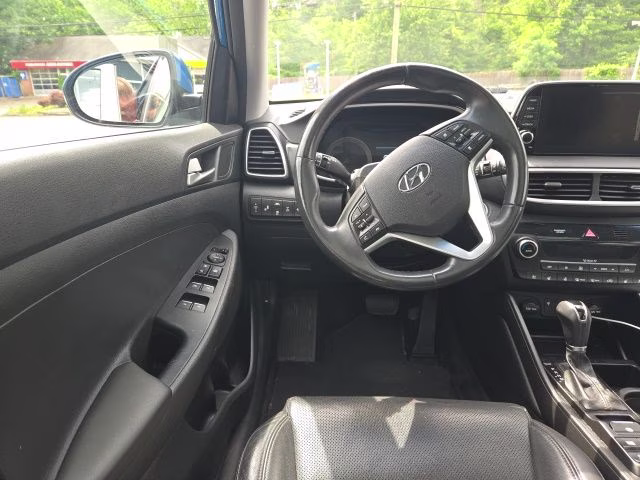 2019 Aqua Blue Hyundai Tucson Ultimate AWD SUV