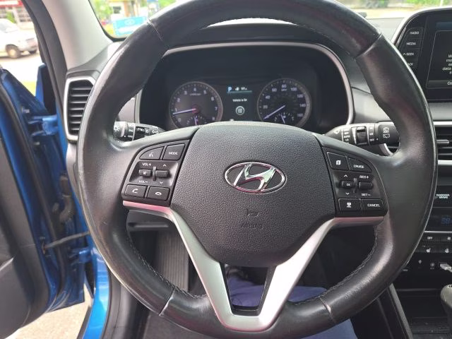 2019 Aqua Blue Hyundai Tucson Ultimate AWD SUV