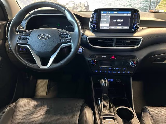 2019 Aqua Blue Hyundai Tucson Ultimate AWD SUV