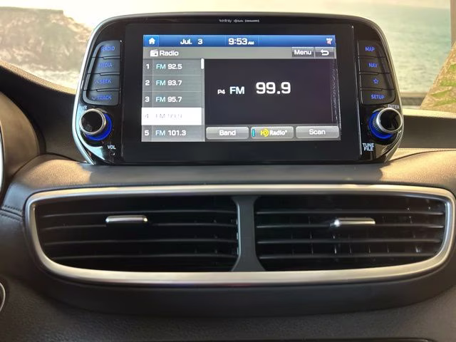 2019 Aqua Blue Hyundai Tucson Ultimate AWD SUV