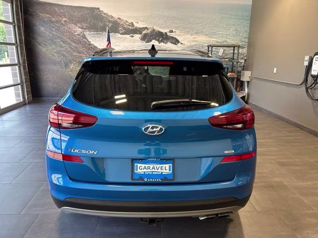 2019 Aqua Blue Hyundai Tucson Ultimate AWD SUV