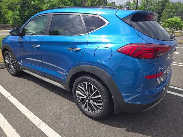2019 Aqua Blue Hyundai Tucson Ultimate AWD SUV