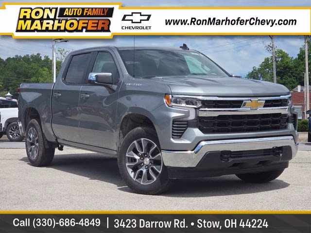 2026 Sterling Gray Metallic Chevrolet Silverado 1500 LT 4X4 Truck