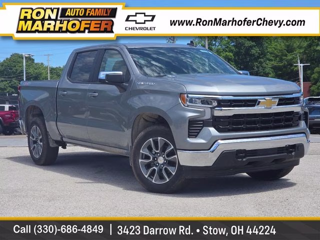 2026 Sterling Gray Metallic Chevrolet Silverado 1500 LT 4X4 Truck