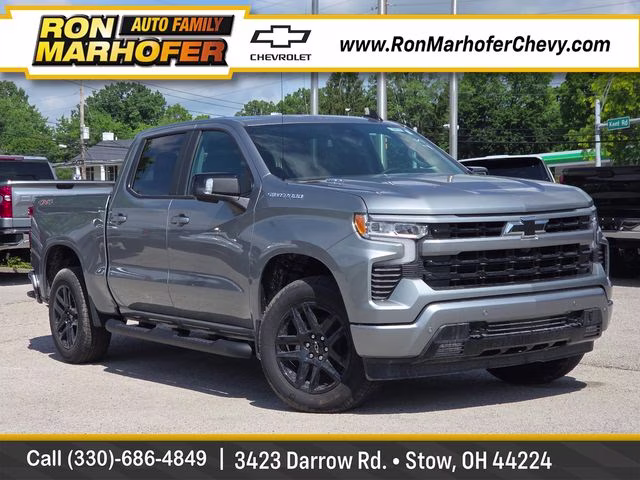 2026 Sterling Gray Metallic Chevrolet Silverado 1500 RST 4X4 Truck