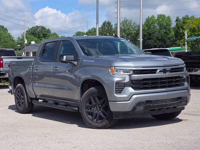 2026 Sterling Gray Metallic Chevrolet Silverado 1500 RST 4X4 Truck