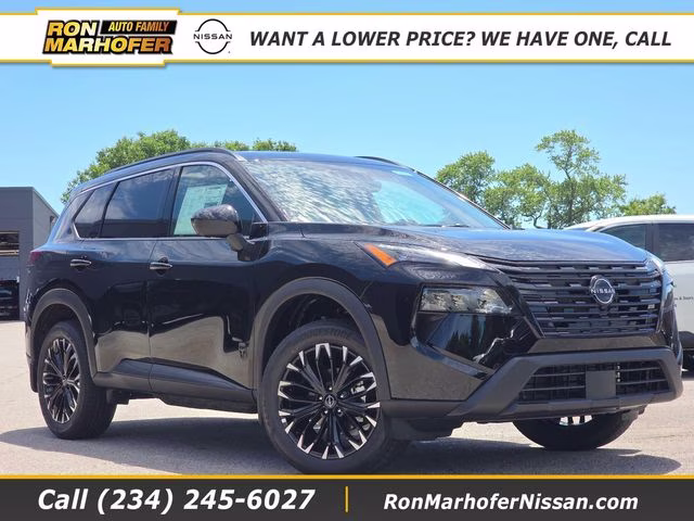 2026 Super Black Nissan Rogue Dark Armor AWD SUV