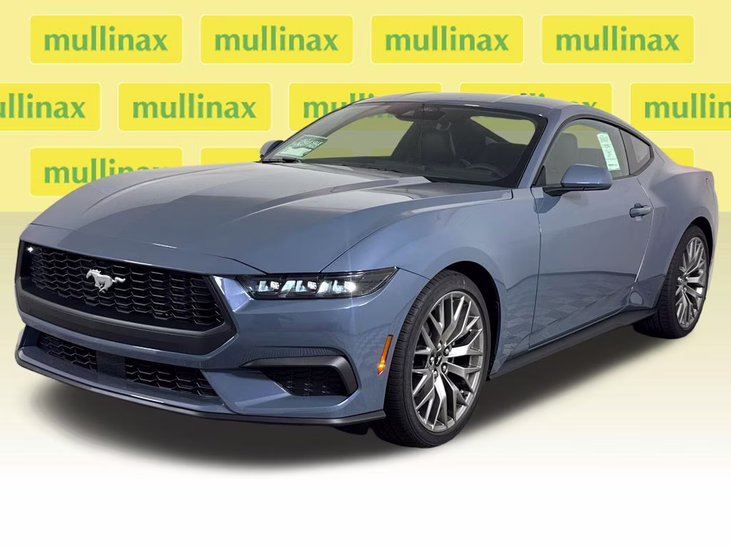 2026 Vapor Blue Metallic Ford Mustang EcoBoost Premium RWD Coupe
