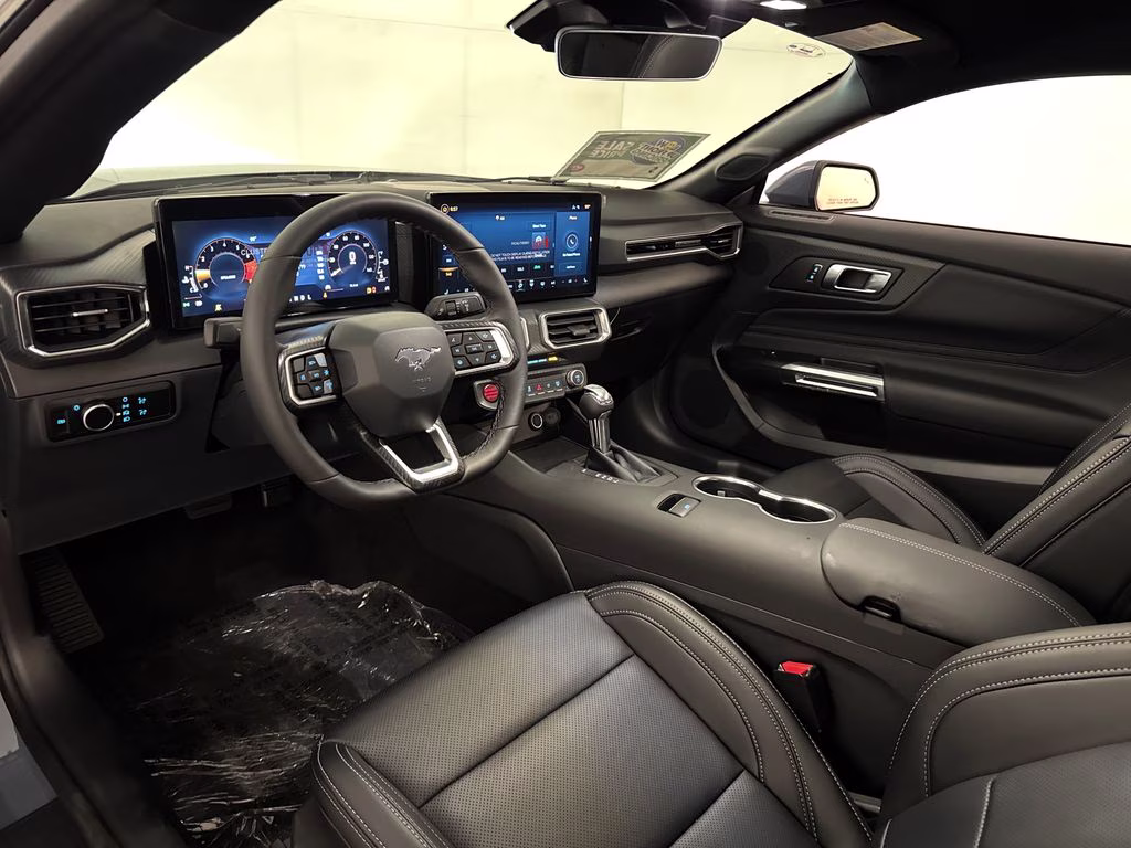 2026 Vapor Blue Metallic Ford Mustang EcoBoost Premium RWD Coupe