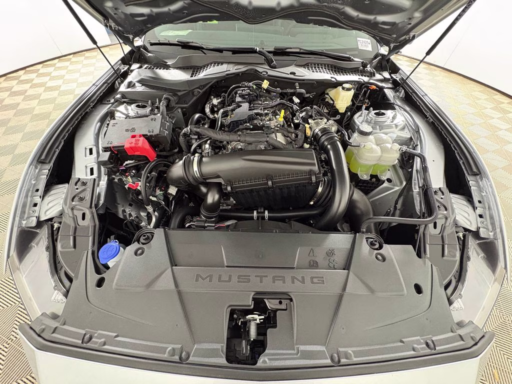 2026 Silver Metallic Ford Mustang EcoBoost Premium RWD Coupe