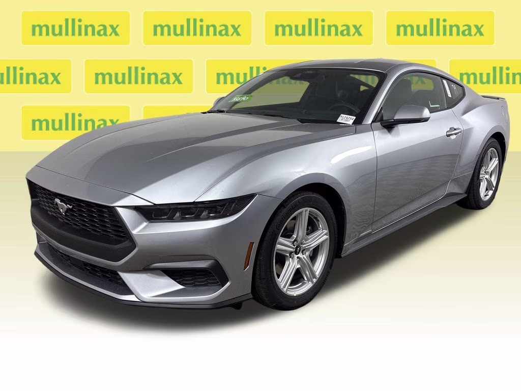 2026 Silver Metallic Ford Mustang EcoBoost Premium RWD Coupe
