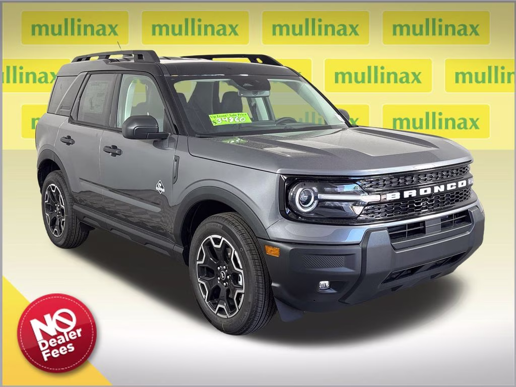 2026 Gray Metallic Ford Bronco Sport Outer Banks 4X4 SUV