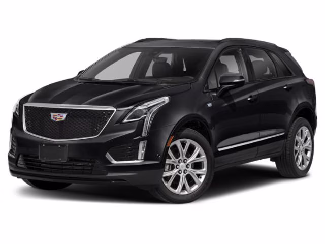 2020 Stellar Black Metallic Cadillac XT5 Sport AWD SUV