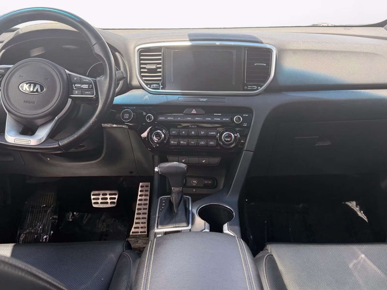 2020 Snow White Pearl Kia Sportage S AWD SUV