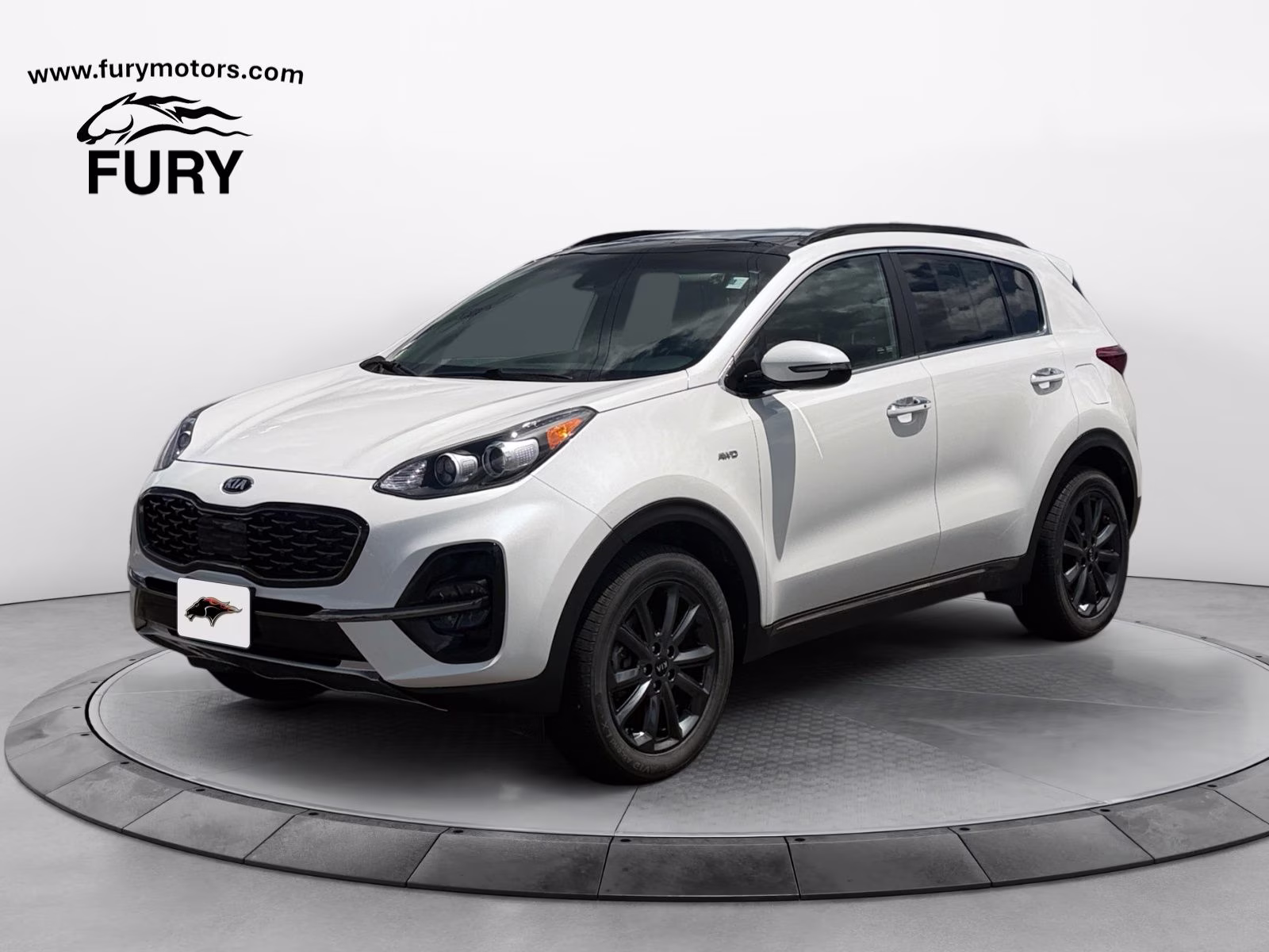 2020 Snow White Pearl Kia Sportage S AWD SUV